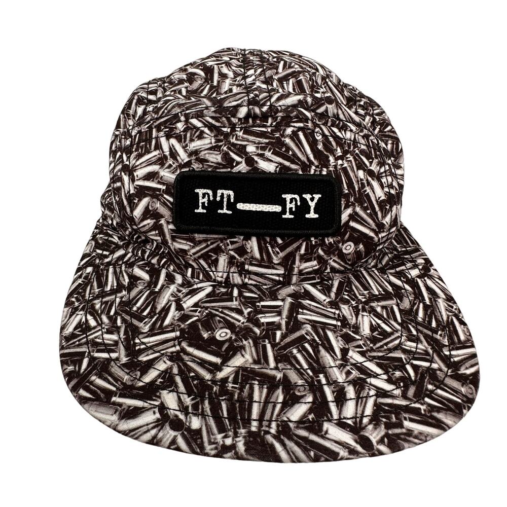 FT-FY Flat Fitty Bullet Bullets Graphic Adjustable Cap Hat